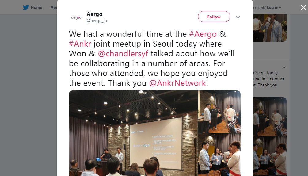 Итоги встречи в Сеуле. Ankr и Aergo