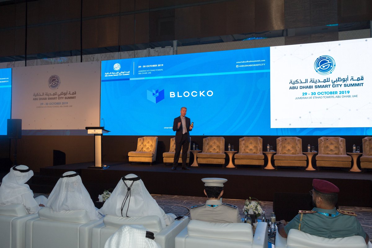 Blocko и Aergo на конференции Abu Dhabi Smart City Summit