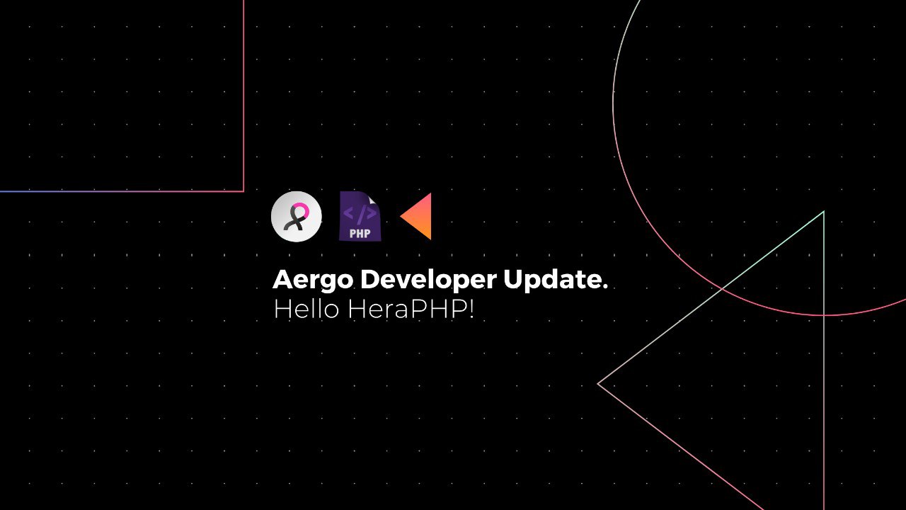 Обновление для разработчиков Aergo  — heraphp — клиентский интерфейс Aergo для PHP