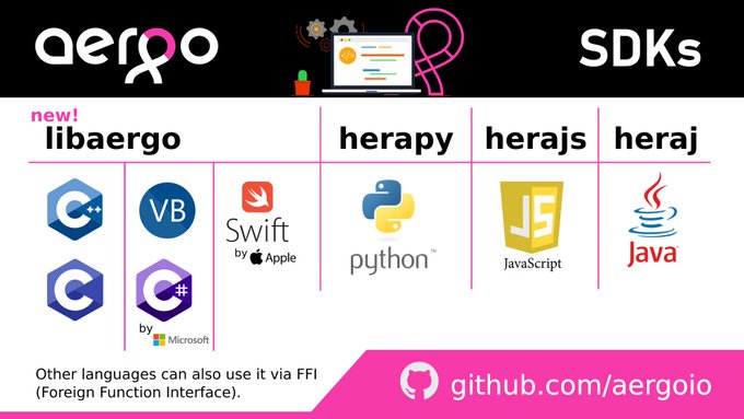 Все языки программирования, доступные в настоящий момент для Aergo