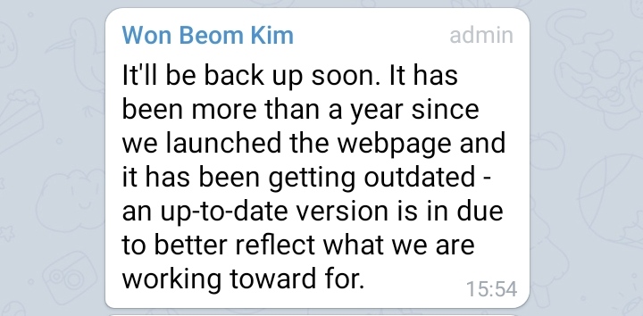 Won Beom Kim о новой версии сайта Aergo