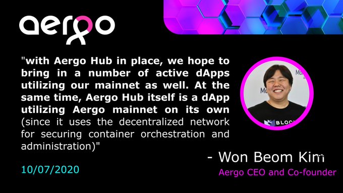 Aergo Hub поможет ввести ряд активных dApps, использующих сеть Aergo