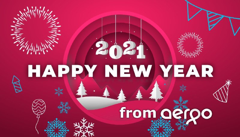 Команда Aergo поздравляет всех участников экосистемы с Новым Годом!