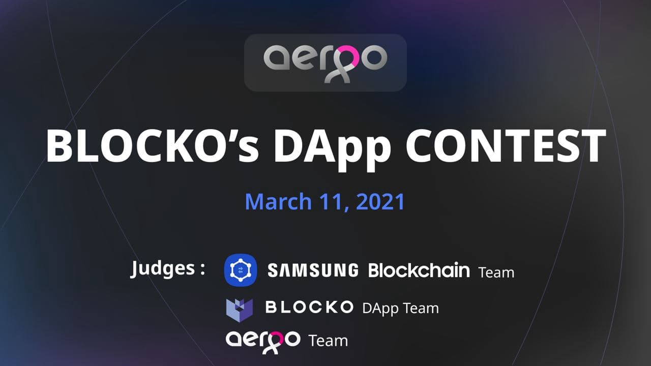 Конкурс Blocko и Samsung Blockchain DApp Contest был продлен : твит от DesignBlock