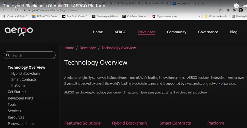 Гибридный блокчейн Азии: платформа AERGO: видео на YouTube