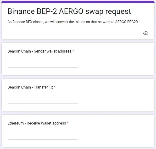 Как обменять BEP2 на ERC20 Aergo: статья в от Aergo Official