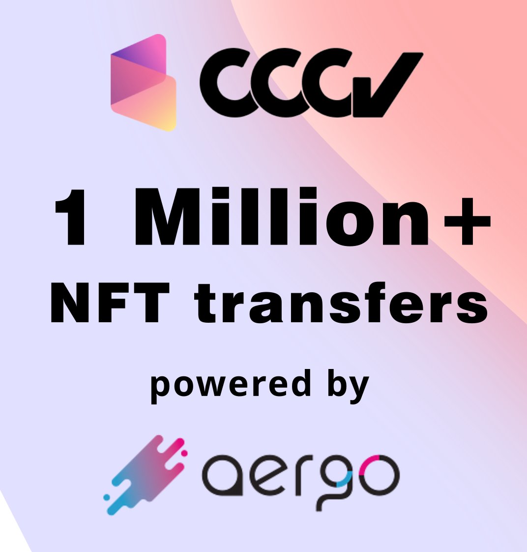 1 миллион + NFT-переводов на базе Aergo: твит DesignBlock