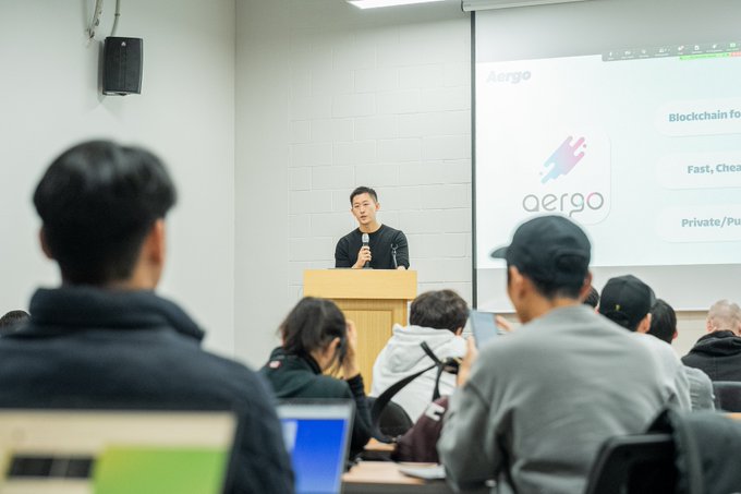 Социальное приложение Booostofficial на базе Aergo приняло участие в Korea Blockchain Meetup