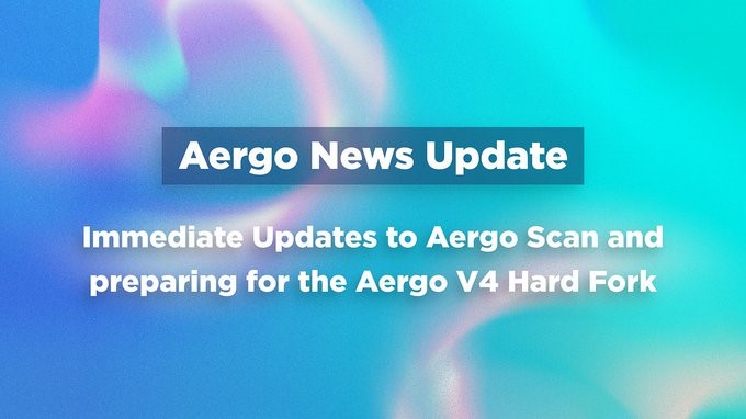 Немедленные обновления Aergo Scan и подготовка к хард-форку Aergo V4: статья в Medium от Aergo Official