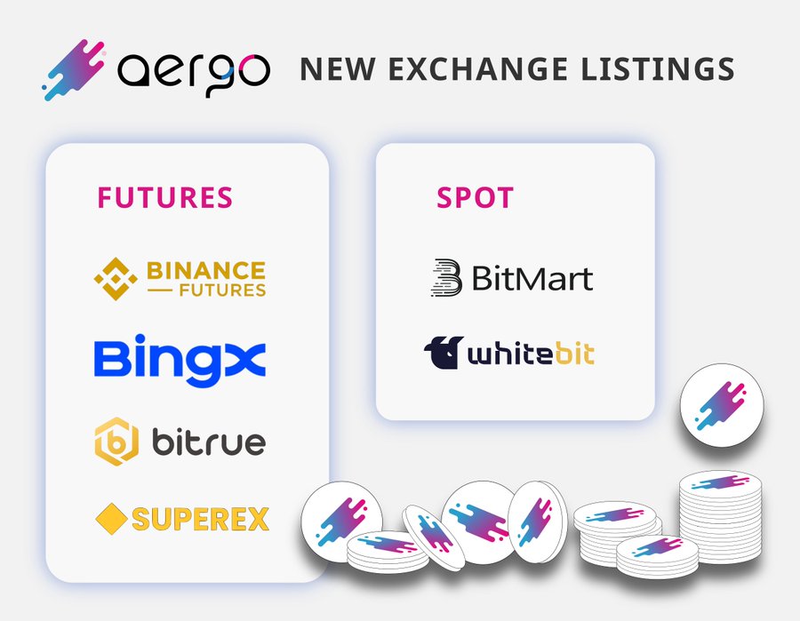 Сентябрь стал периодом листинга токенов $AERGO: пост от DesignBlock