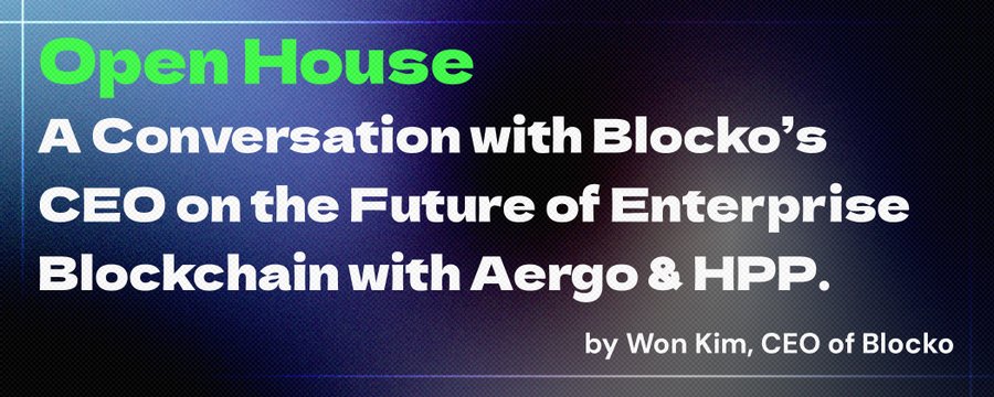 День открытых дверей: беседа с генеральным директором Blocko о будущем корпоративного блокчейна с Aergo и HPP