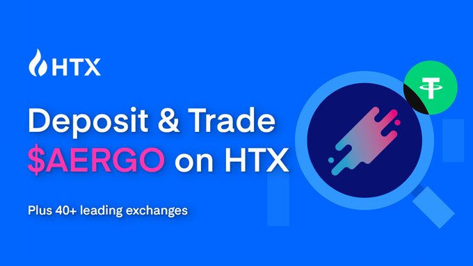 Торгуйте $AERGO в любое время на @HTX_Global и на более чем 40 ведущих биржах по всему миру