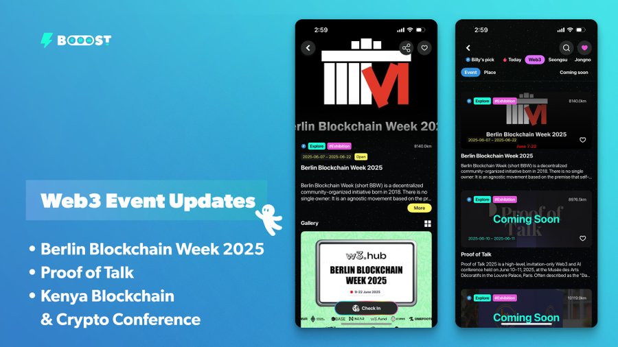Ознакомьтесь с событиями GLOBAL Web3 на этой неделе!