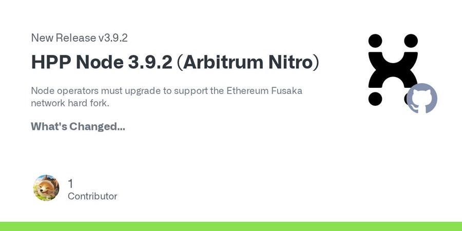 HPP Node v3.9.2 is now live