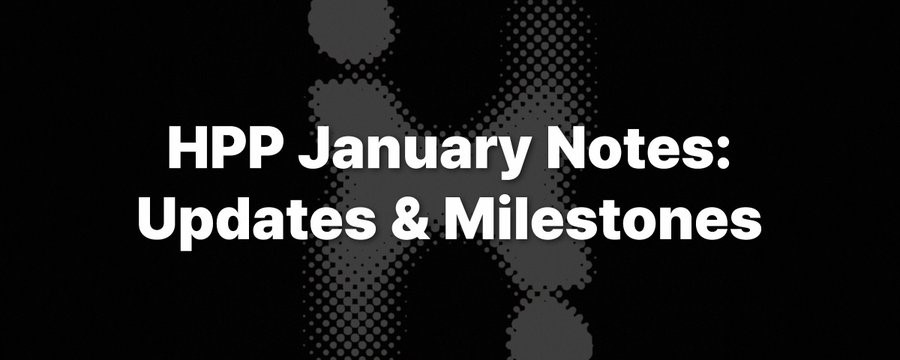 Заметки HPP за январь: обновления и важные события